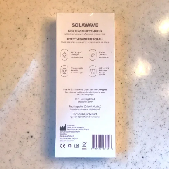 ✨new & unopened ✨ Solawave Red Light Wand - Picture 3 of 3